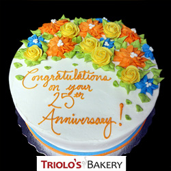 Anniversary Cakes from Triolo's Bakery Bedford, NH, USA