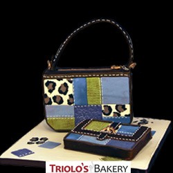 Handbag and Matching Purse Cake > Purse Cake Series > Triolo's Bakery Bedford, NH, USA