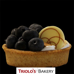 Plated Pastries from  Triolo's Bakery